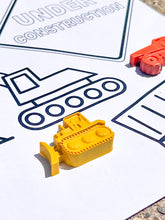 Load image into Gallery viewer, Construction Vehicle Crayons