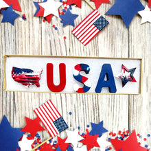 Load image into Gallery viewer, Patriotic Crayons- July 4th Gifts