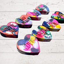 Load image into Gallery viewer, Conversation Heart Valentine's Day Crayons