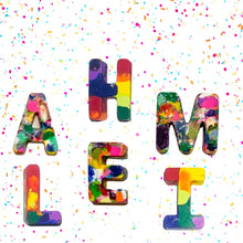 Load image into Gallery viewer, Letter Crayon Party Favor With A Shaped Crayon