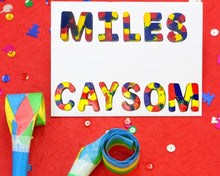 Load image into Gallery viewer, Crayon Letters