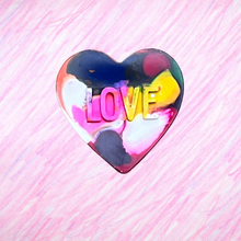 Load image into Gallery viewer, Conversation Heart Valentine's Day Crayons