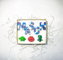 Load image into Gallery viewer, Name Crayon with 3 Shaped Crayons