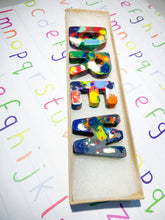 Load image into Gallery viewer, Rainbow Crayon Letters Plus Additional Colors