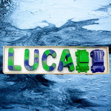 Load image into Gallery viewer, Shaped Crayons PLUS Name Crayon- Variety Of Colors