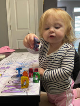 Load image into Gallery viewer, Rainbow Crayon Letters Plus Additional Colors