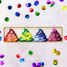 Load image into Gallery viewer, Poop Emoji Crayon Box