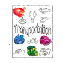 Load image into Gallery viewer, Vehicle Crayon Box