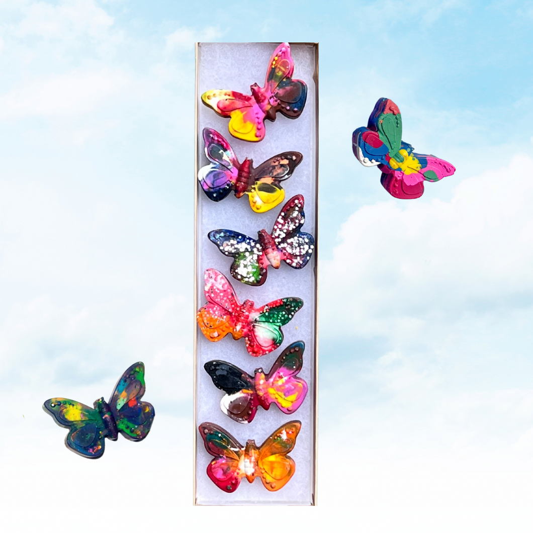 Butterfly Crayon Box