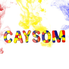 Load image into Gallery viewer, Rainbow Crayon Letters Plus Additional Colors
