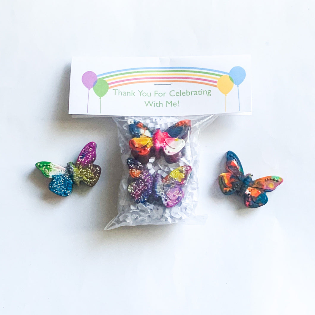 Butterfly Crayon, Party Favor